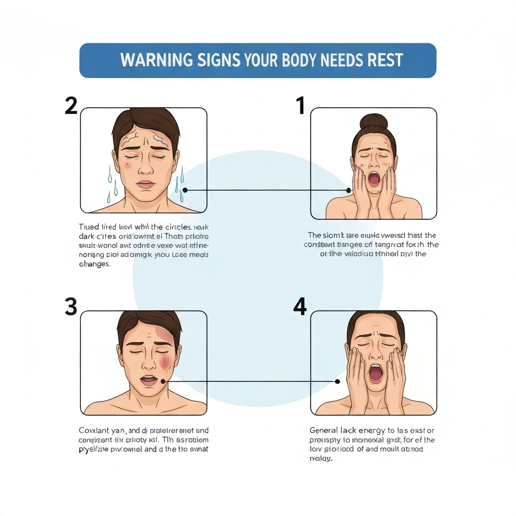 Señales de que tu cuerpo necesita descanso